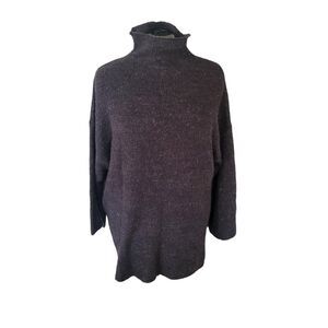Forever 21 black/gray long sleeve turtleneck, size medium*
